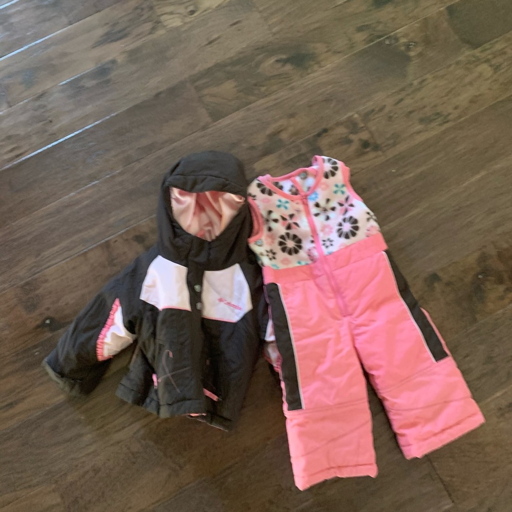 18mo Columbia Snowpants and Coat set
